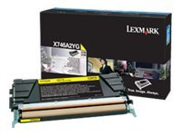 Lexmark - yellow - original - toner cartridge - LCCP