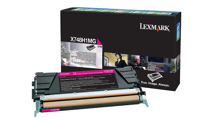 Lexmark - High Yield - magenta - original - toner cartridge - LCCP, LRP