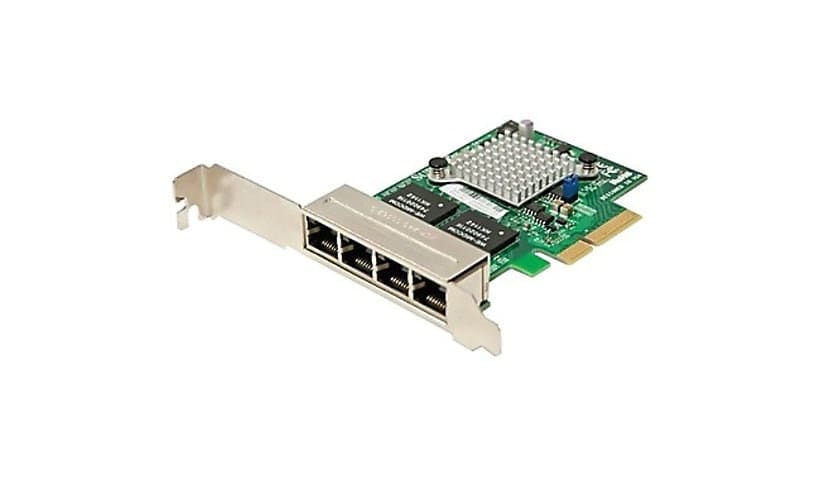 Intel - network adapter - PCIe - Gigabit Ethernet x 4