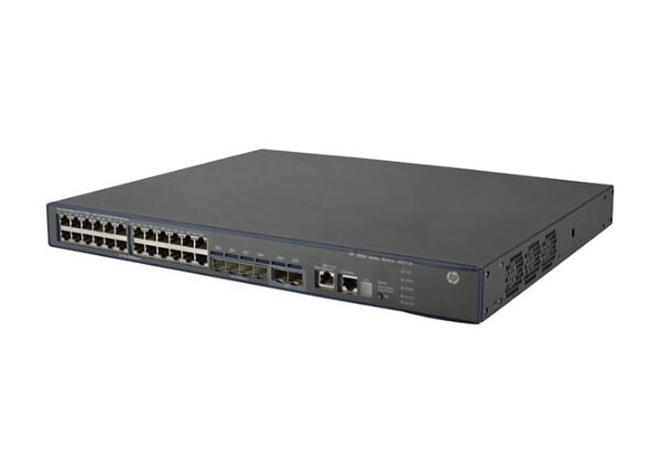 HPE 5500-24G-4SFP HI Switch with 2 interface Slots - switch - 24 ports - managed - rack-mountable