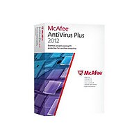 McAfee AntiVirus Plus 2012 - box pack (1 year) - 3 PCs