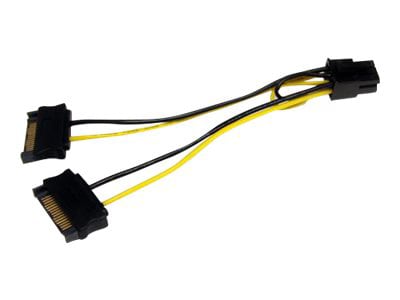 StarTech.com SATA Power to 6 Pin PCI Express Video Card Power Cable Adapter