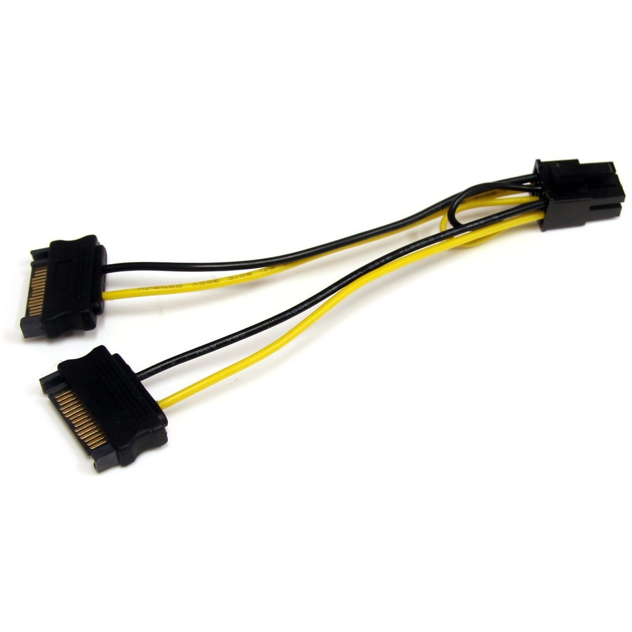 StarTech.com 6in SATA Power to 6 Pin PCI Express Video Card Power Cable Ada