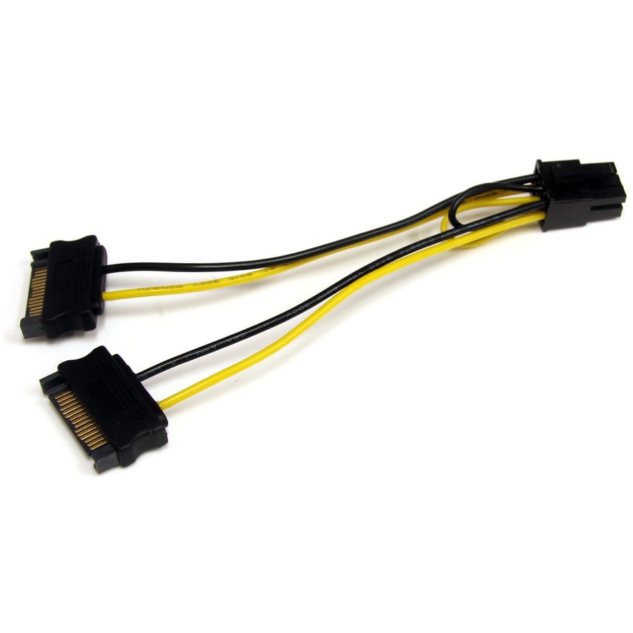 StarTech.com SATA Power to 6 Pin PCI Express Video Card Power Cable Adapter