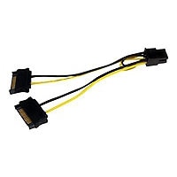 StarTech.com SATA Power to 6 Pin PCI Express Video Card Power Cable Adapter
