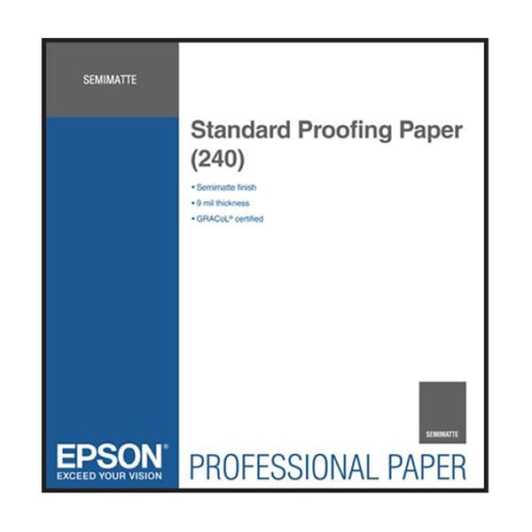 Epson Proofing Paper Standard - proofing paper - semi-matte - 1 roll(s) -  - 240 g/m²