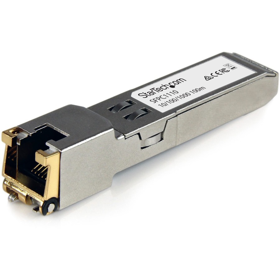 StarTech.com Cisco SFP-GE-T Comp. SFP - 1GbE Copper Transceiver - 100m