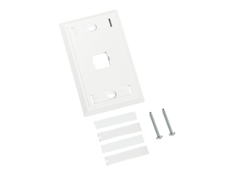 SYSTIMAX 1PT FLUSH MT UNLOADED SGL