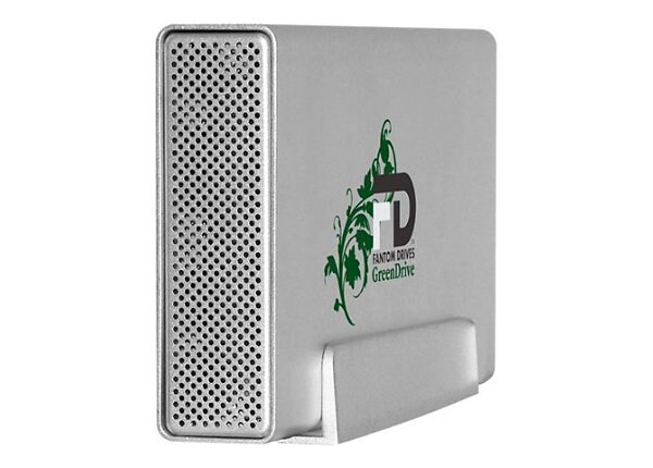 Fantom Drives GreenDrive 3 - hard drive - 1 TB - USB 3.0