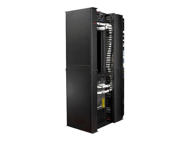 Performance,Vertical Cable Manager for 2 & 4 Post Racks, 84"H x 6"W, Double
