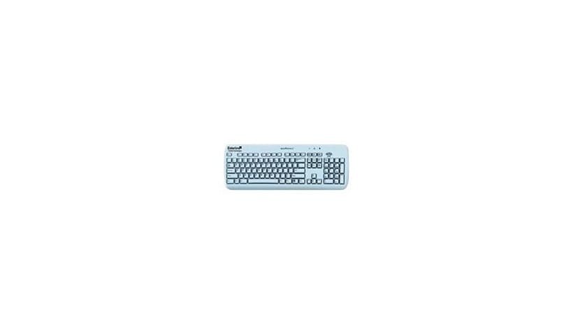 Medigenic Essential - keyboard - QWERTY - US - light blue