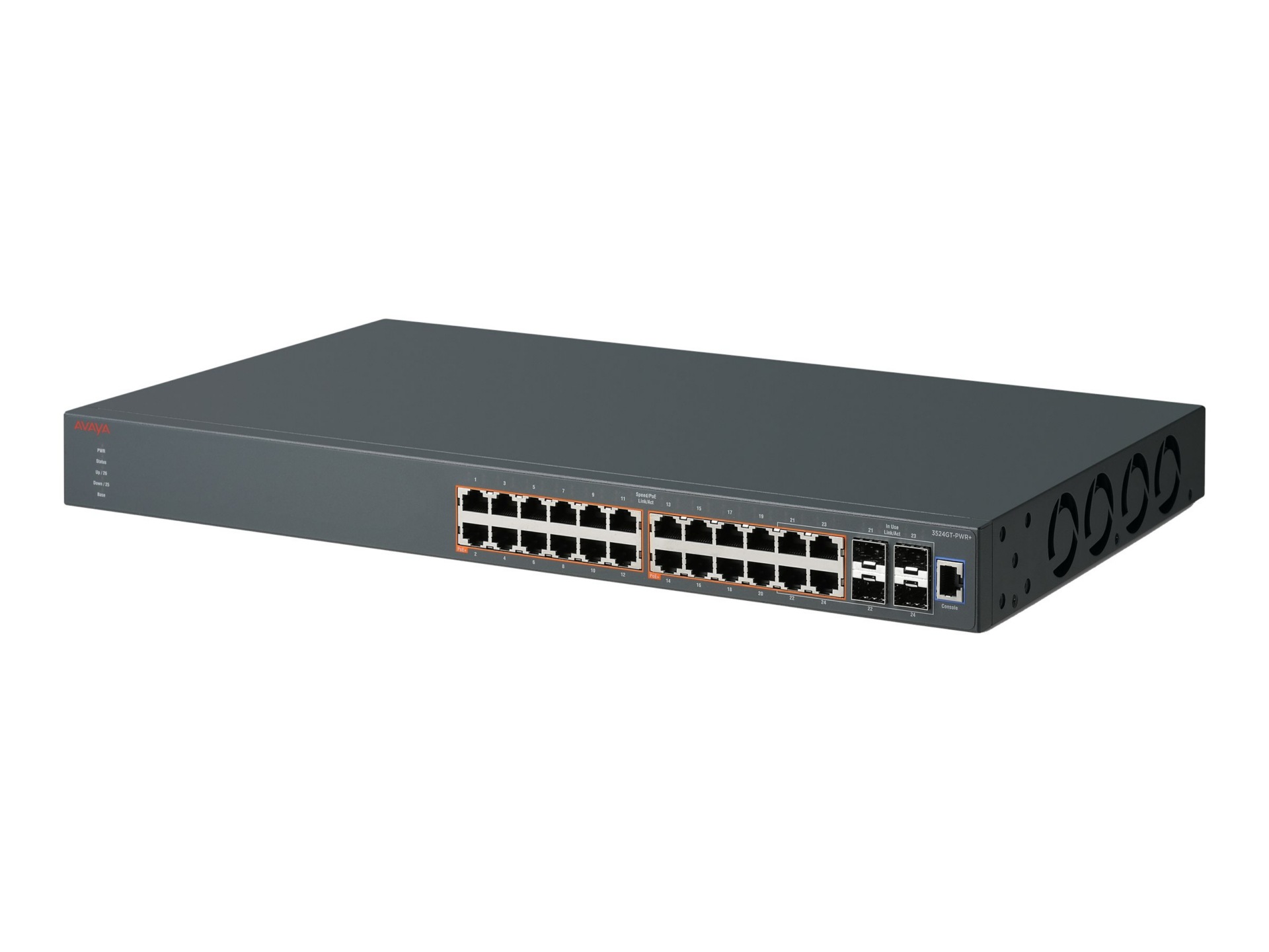 Avaya 3524GT-PWR+ 24-Port Gigabit Ethernet Routing Switch

