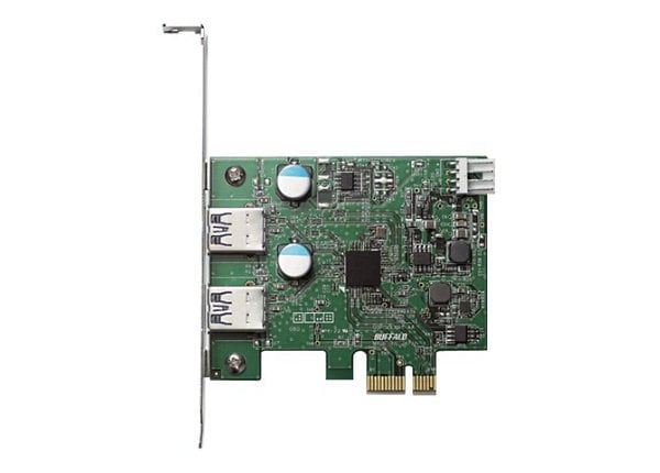 BUFFALO USB 3.0 PCI Express Interface Card - USB adapter