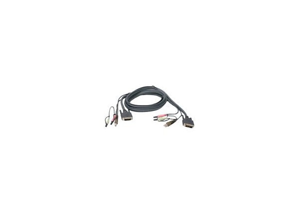 IOGEAR 6' DVI-D KVM CABLE USB/AUDIO