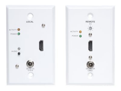 Tripp Lite HDMI over Cat5 Cat6 Extender Wallplate Transmitter Receiver Kit