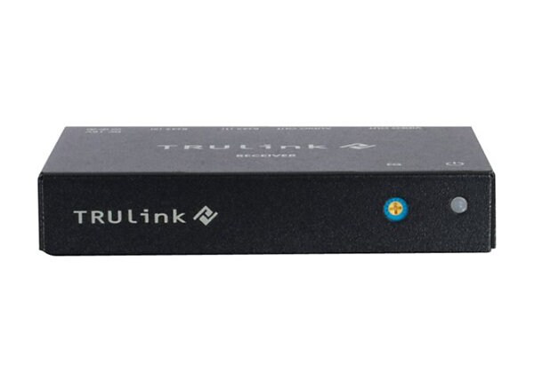 C2G TruLink VGA+3.5mm Audio over UTP Box Receiver - video/audio extender