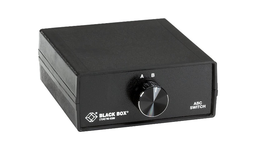 Black Box Lifetime ABC DB25 Switch - switch - 2 ports