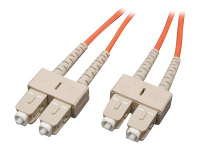 Thumbnail 2 of 2 for Eaton Tripp Lite Series Duplex Multimode 62.5/125 Fiber Patch Cable (SC/SC), 1M (3 ft.) - patch cable - 0.9 m