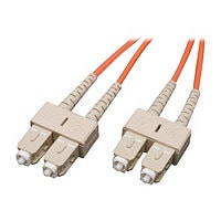 Eaton Tripp Lite Series Duplex Multimode 62.5/125 Fiber Patch Cable (SC/SC), 2M (6 ft.) - network cable - 1.8 m