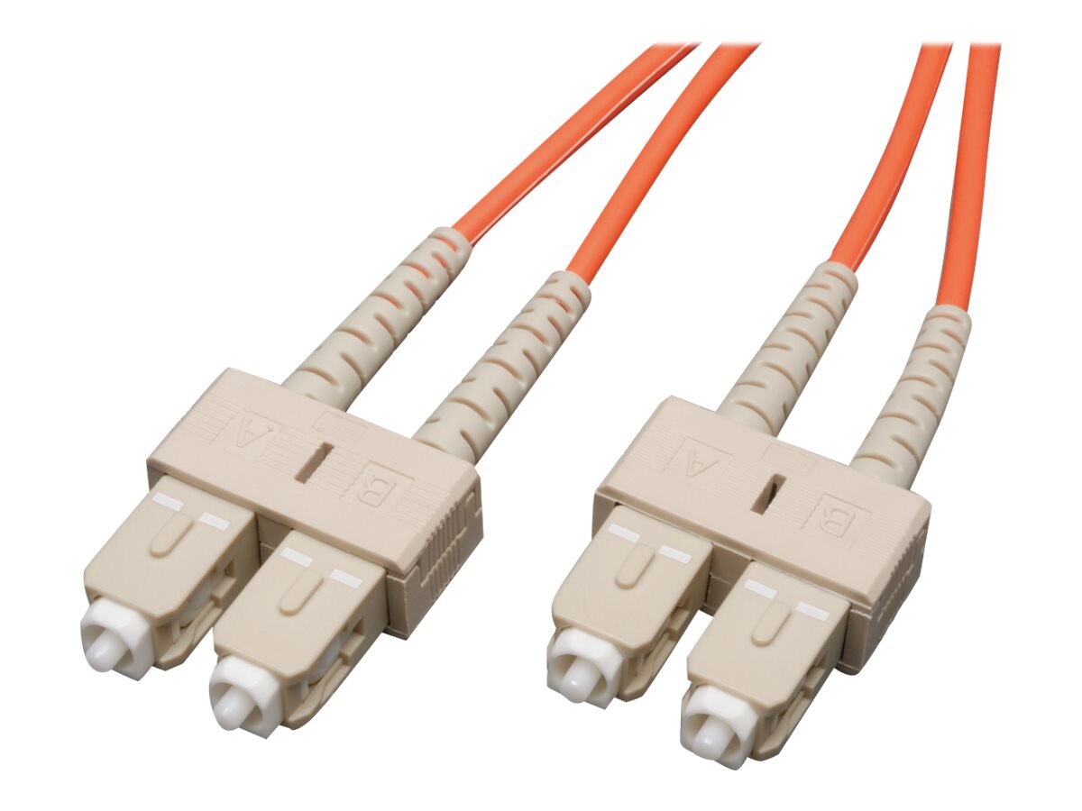 Tripp Lite 3M Duplex Multimode Fiber 62.5/125 Patch Cable SC/SC 10ft