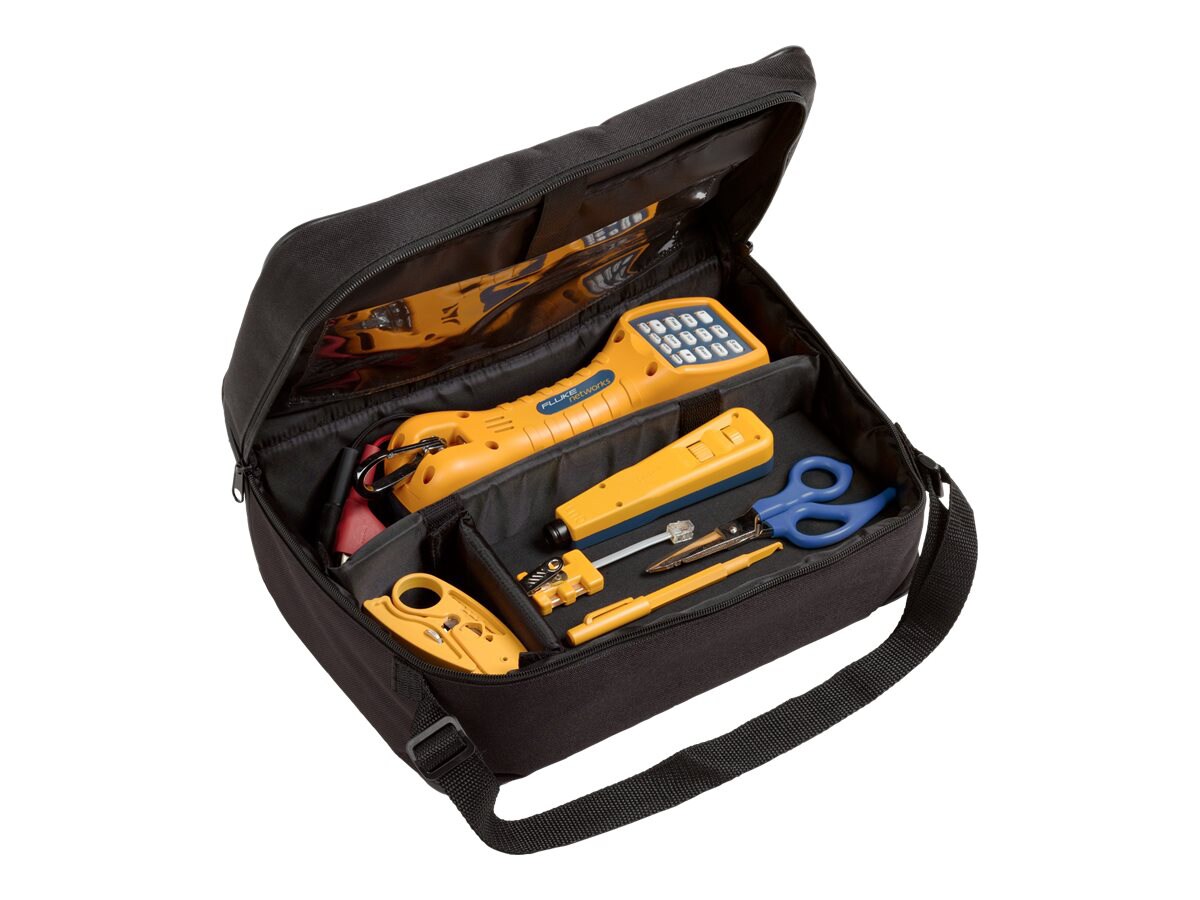Fluke Networks Electrical Contractor Telecom Kit I with TS30 Telephone Test