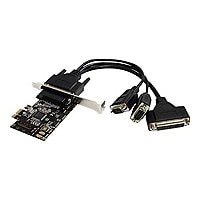 StarTech.com 2S1P PCI Express Serial Parallel Combo Card w/ Breakout Cable