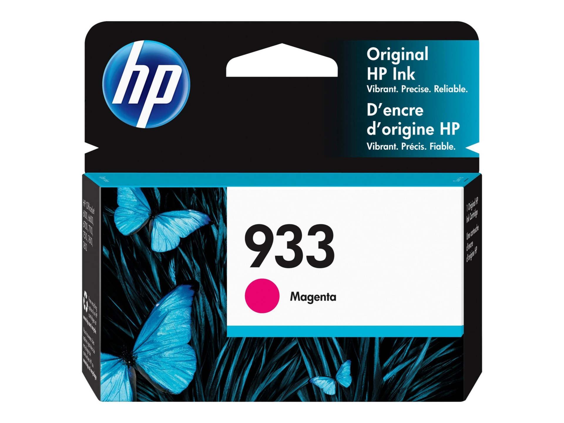 HP 933 - magenta - original - Officejet - ink cartridge