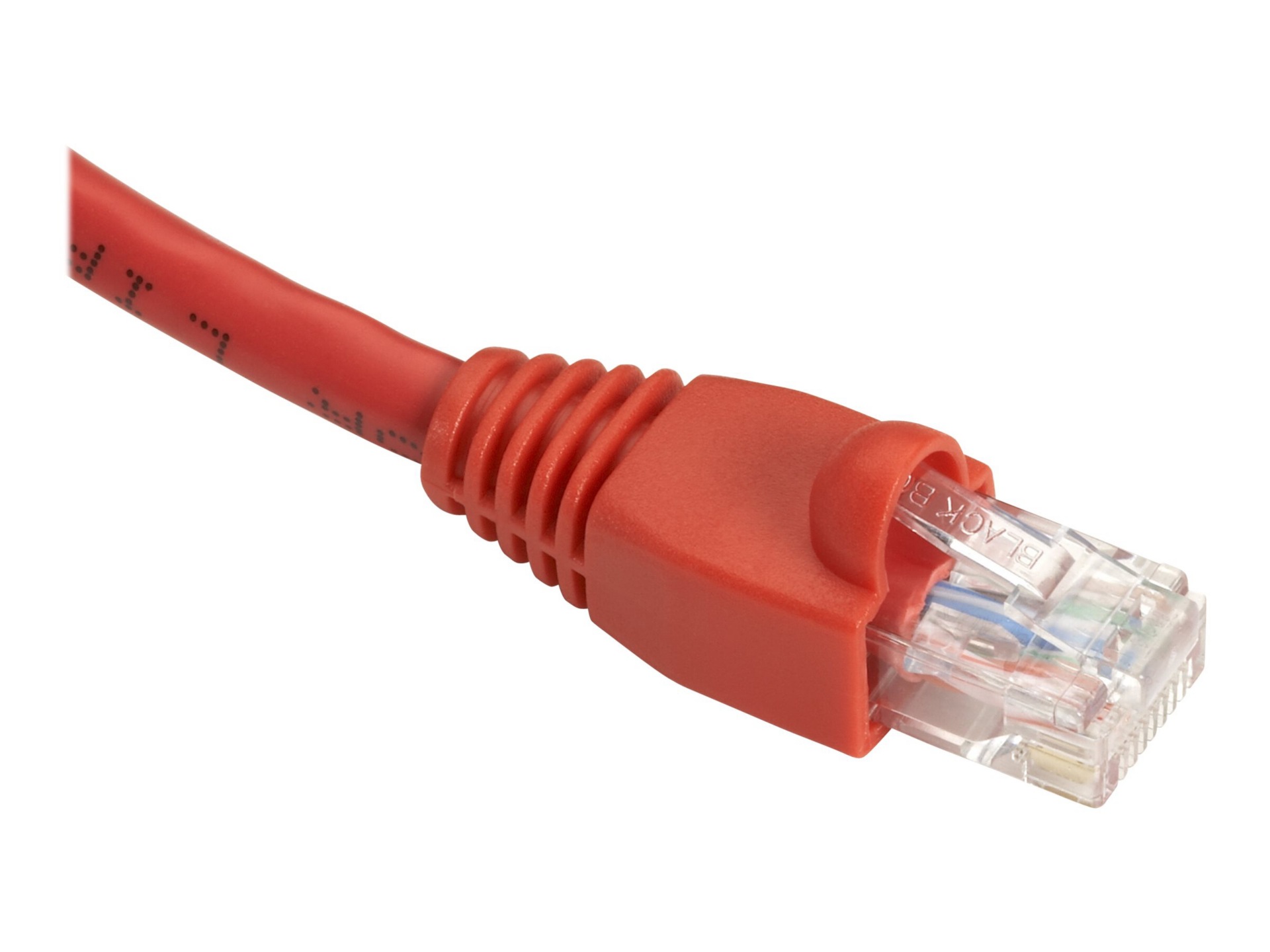 BLACK BOX CAT6 PATCH CAB 6"/9" RED