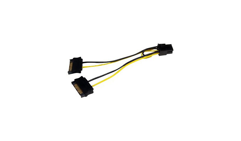 StarTech.com 6in SATA Power to 6 Pin PCI Express Video Card Power Cable Ada