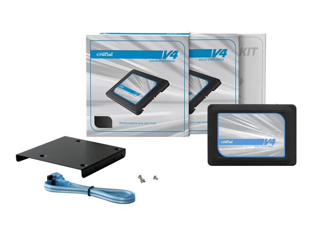 Crucial v4 with Easy Desktop Install Kit - solid state drive - 128 GB - SATA-300