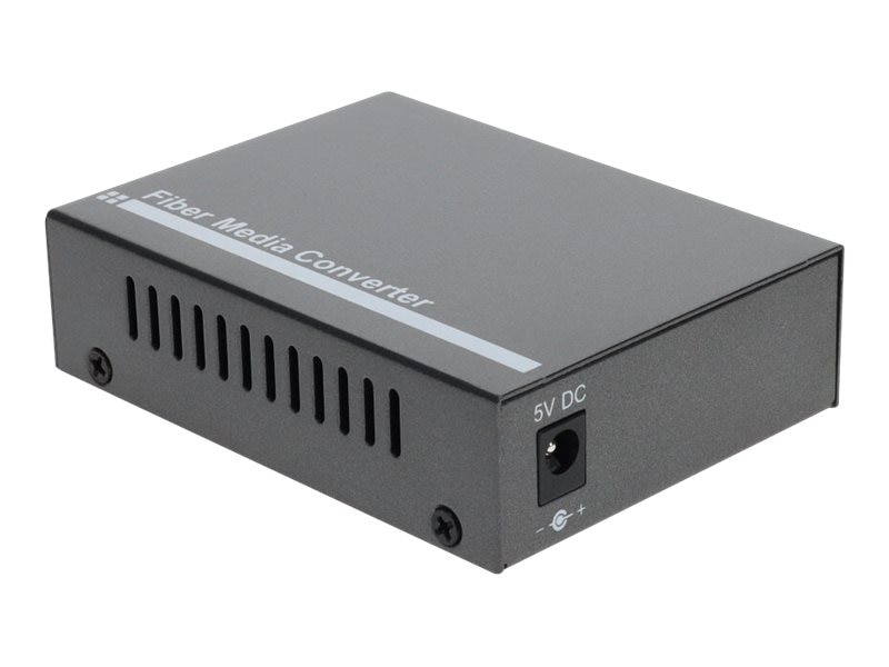 Proline 10/100/1000Base-TX(RJ-45) to 1000Base-LX(ST) SMF 1310nm 20km Media Converter
