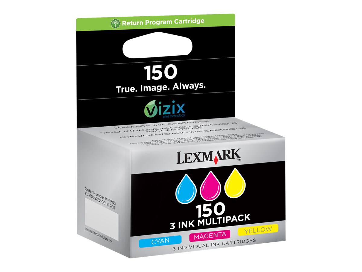 LEXMARK RP 150 CLR INK CMY W/SENSOR               
