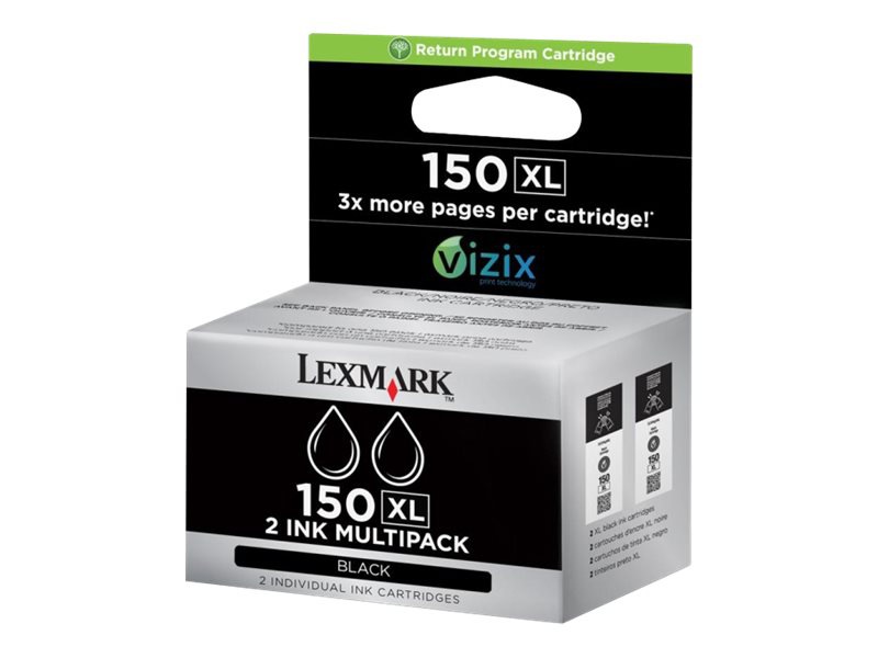 LEXMARK RP 150XL INK HY BLK W/SENSOR              
