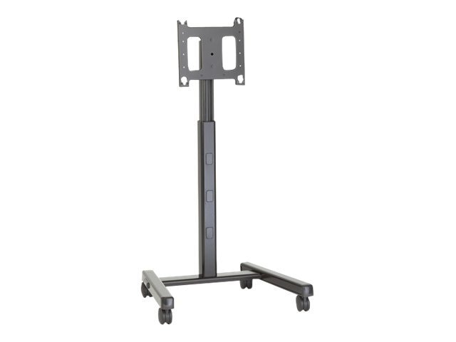 Chief Mobile AV Cart Kit - Includes Mobile Cart and Travel Case - Black