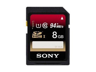 Sony SF8UX/TQ - flash memory card - 8 GB - SDHC UHS-I