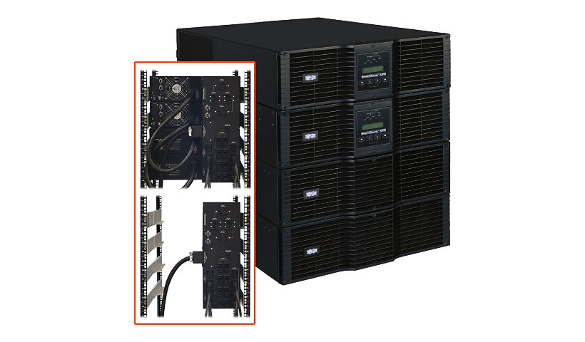 Tripp Lite UPS Smart Online 16000VA 14400W Rackmount 16kVA 208/240V Manual Bypass Hot Swap USB DB9 12URM - UPS - 14.4 kW