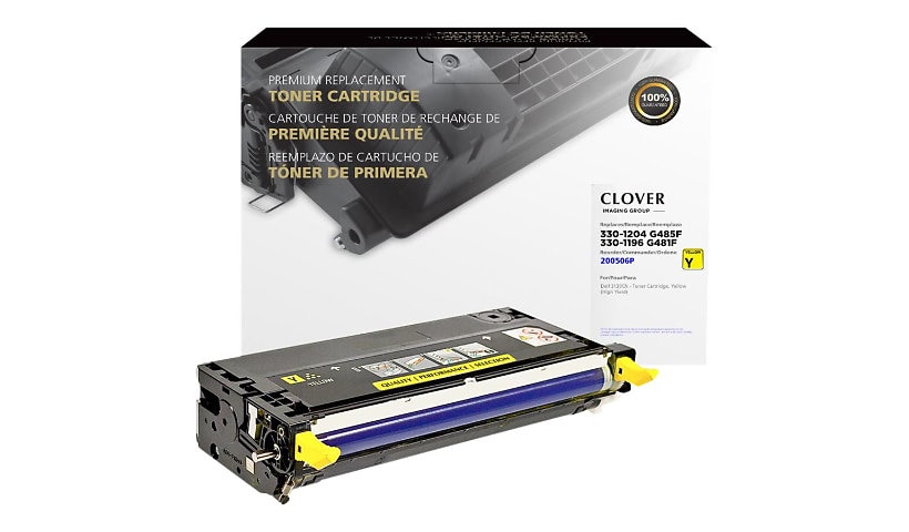 Clover Imaging Group - yellow - compatible - remanufactured - toner cartridge (alternative for: Dell 330-1204)