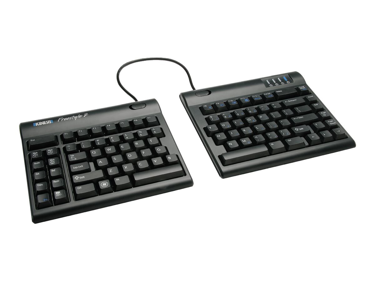 Kinesis Freestyle2 for PC - keyboard - US - black Input Device