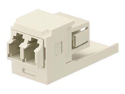 Panduit MINI-COM LC Sr./Jr. Fiber Optic Adapter Module - modular insert