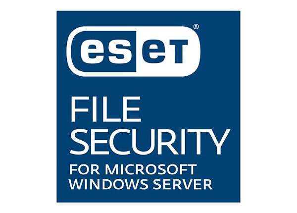 ESET File Security for Microsoft Windows Server - subscription license (1 year)