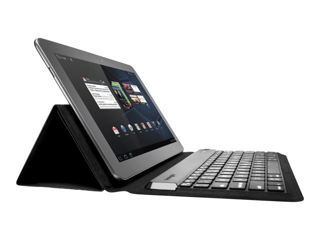 Kensington KeyFolio Expert for Android & Windows Tablets - keyboard and folio case - English - US