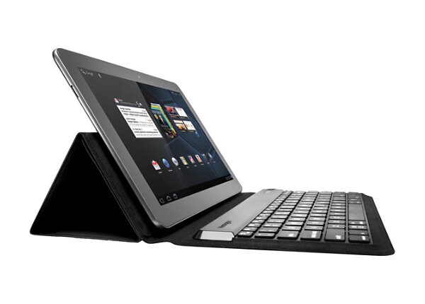 Kensington KeyFolio Expert for Android & Windows Tablets - keyboard and folio case - English - US