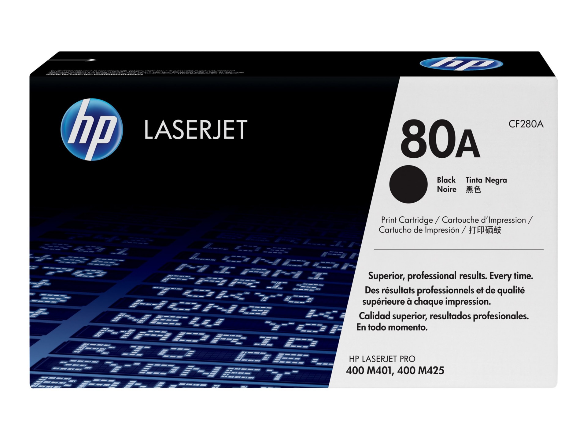 HP 80A Black Toner Cartridge