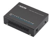 Black Box Pure Networking Gigabit Media Converter - fiber media converter - GigE