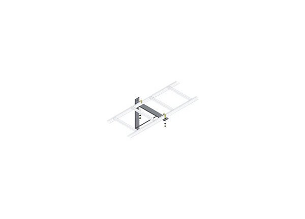 Middle Atlantic CL Series CLB-TSB-W18 Triangle Wall Support Bracket - cable raceway bracket