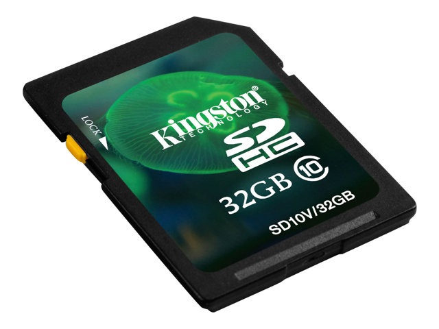Kingston - flash memory card - 32 GB - SDHC