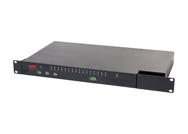 APC KVM 2G Enterprise Digital/IP - KVM / USB switch - 32 ports - rack-mountable