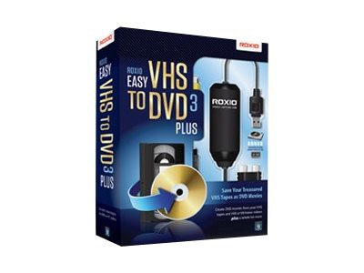 Roxio Easy VHS to DVD Plus (v. 3) - box pack - 1 user