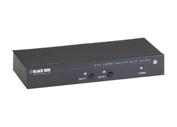 Black Box 2x1 HDMI Switch - video switch - 2 ports