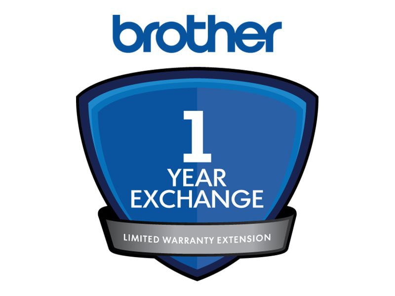 Brother Express Exchange Limited Warranty Extension - 1 year - shipment